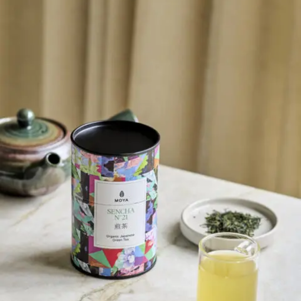 MOYA Matcha Sencha Green Tea Loose Leaf No. 21, Japanese Green Tea - 60gm