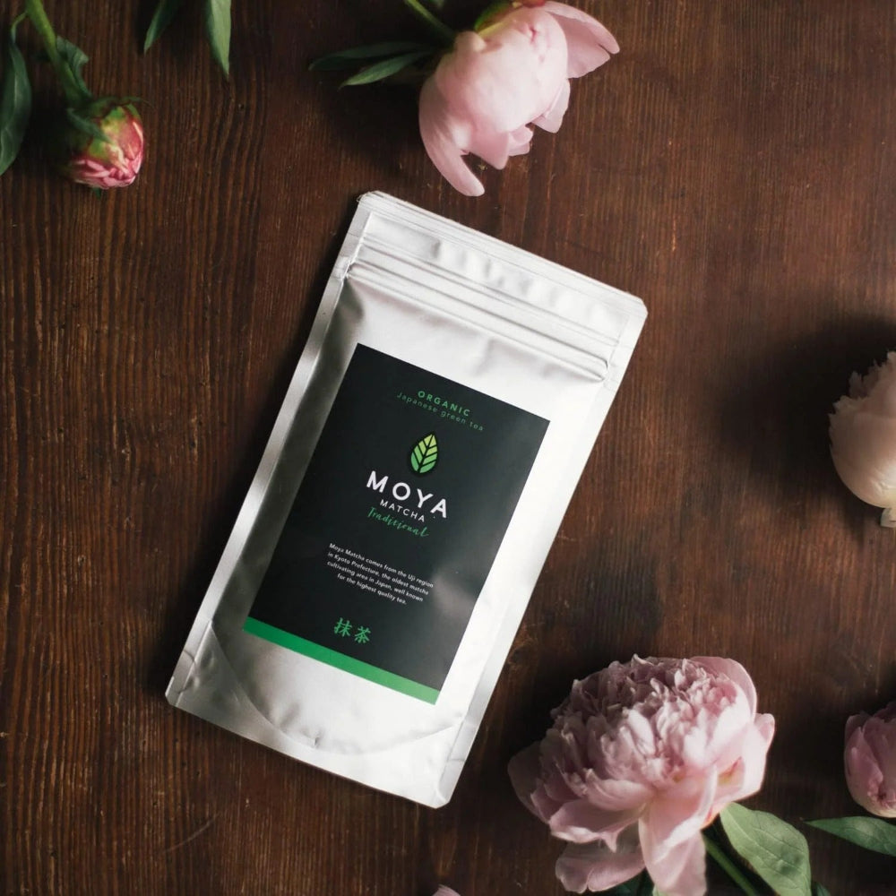 Moya Matcha, Organic Traditional-Grade Japanese Green Tea Powder.