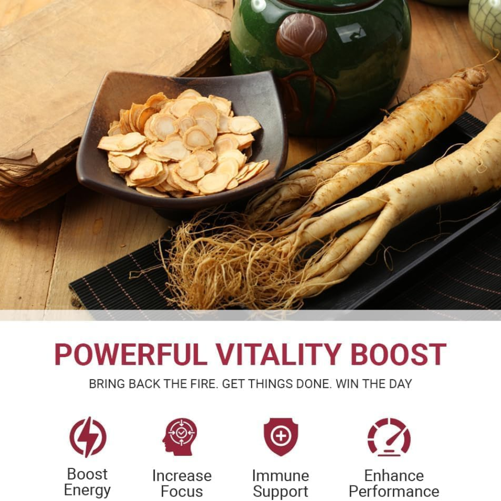 Korean Red Ginseng Extract Gold - 6-Year Red Ginseng, Sugar Free, 120g
