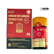 Premium Korean Red Panax Ginseng Extract - Made in Korea, 240g