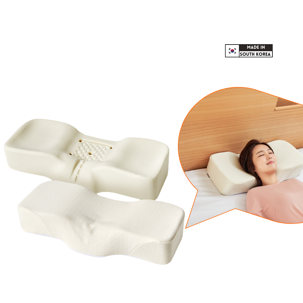 Dr. Shin Cervical Pillow for Side & Back Sleepers - Made in Korea