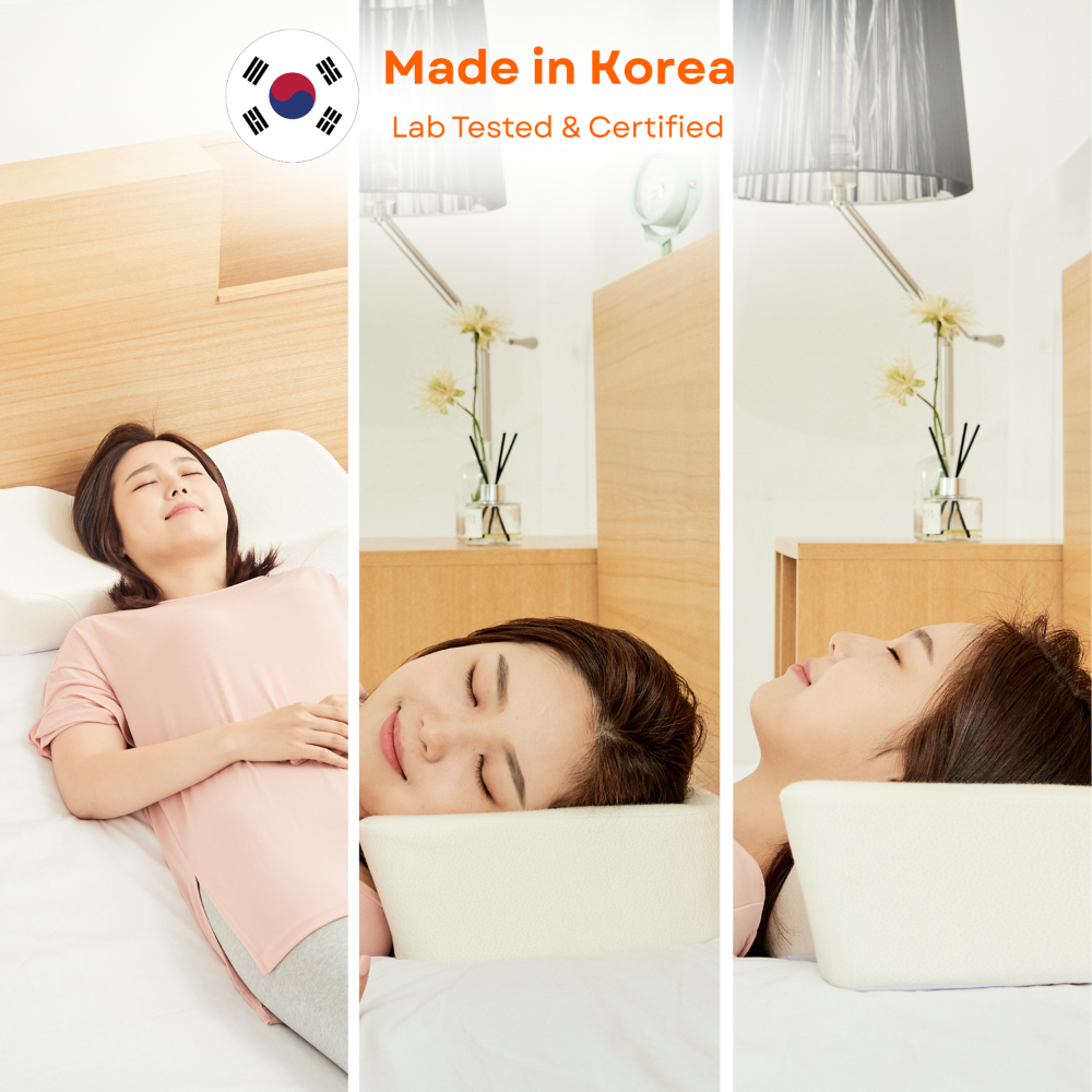 Dr. Shin Cervical Pillow for Side & Back Sleepers - Made in Korea