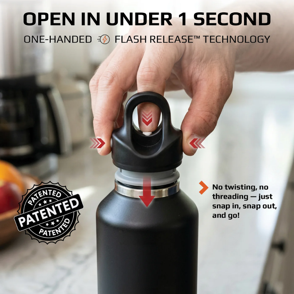 Revomax Vacuum Insulated Stainless Steel Water Bottle - 20 OZ (592ml)