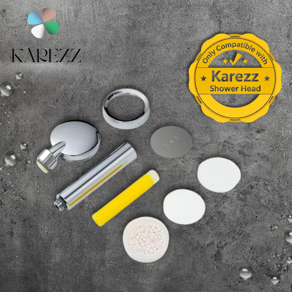 KAREZZ Ceramic Ball Filter Replacement for Shower Head - Made in Korea