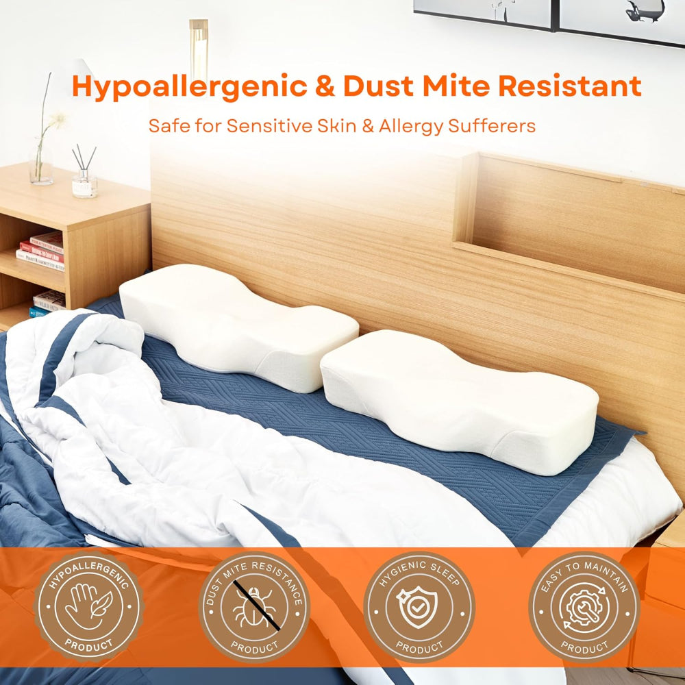Dr. Shin Cervical Pillow for Side & Back Sleepers - Made in Korea