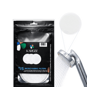 KAREZZ Micro Fabric Shower Filter Replacement - Pack of 5