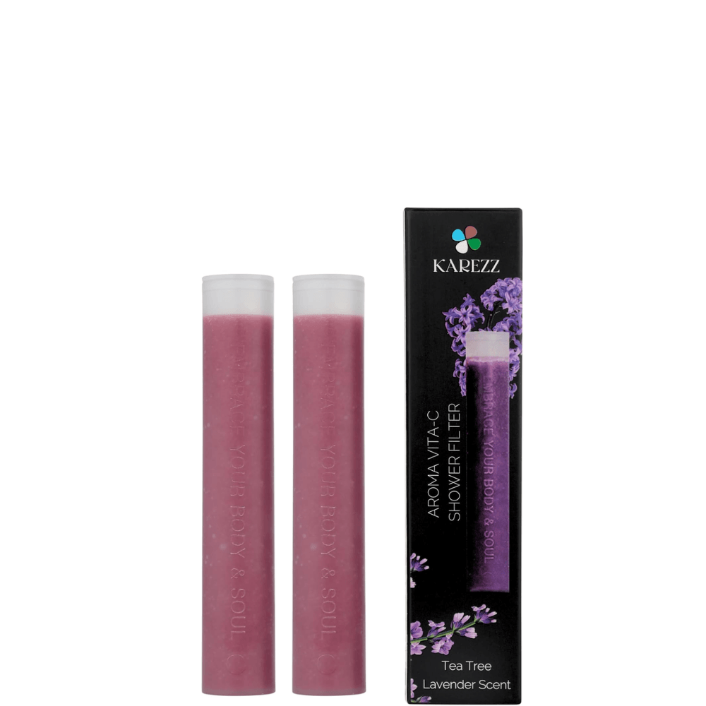 KAREZZ Tea Tree Lavender Shower Filter - Made in Korea, Pack of 2