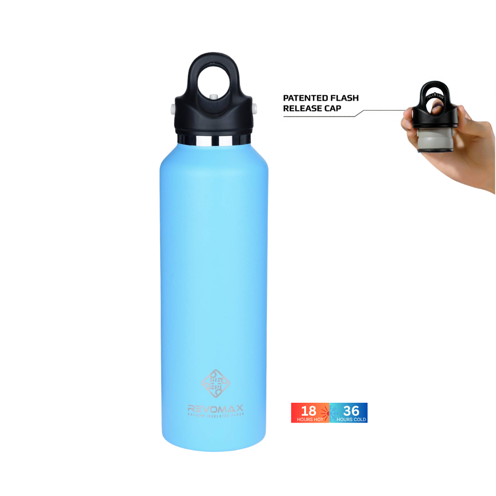 Revomax Vacuum Insulated Stainless Steel Water Bottle - 32 OZ (950ml)